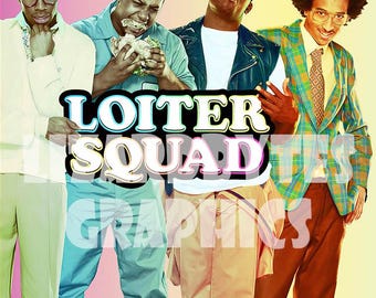 Custom artwork for LOITER SQUAD Complete Series with case