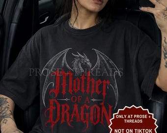 Mother of a Dragon Shirt, Dragon Mom Shirt, Fantasy Mom Shirt, Dragon Mom Gifts, Mom to Be Shirt
