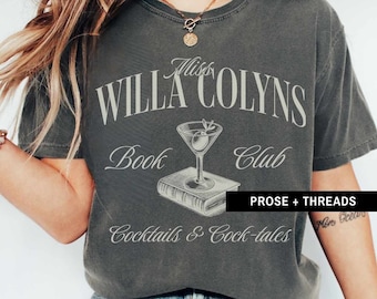 Miss Willa Colyns Book Club Shirt FBAA Atlantia Shirt From Blood And Ash Merch Poppy Balfour Bookstagram Tiktok Merch Casteel flesh And Fire
