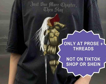 Solo un capítulo más Camiseta de fantasía de caballero femenino Regalo de fantasía Merchandising de Booktok Camiseta de Bookstaram Regalo romántico para amantes de los libros