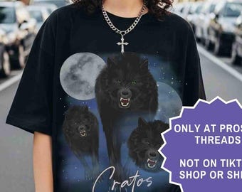 Camiseta Cratos Lobo Terrible Camiseta Dire Bound Merchandising Sable Sorensen Merchandising Booktok Merchandising Bookstagram Merchandising Romantasy Regalo para amantes de los libros