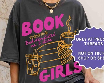 Camiseta Book Girls Regalo para amantes de los libros Camiseta Bookish Camiseta Bookworm Book Booktok Bookstagram Club de lectura Lectores nocturnos
