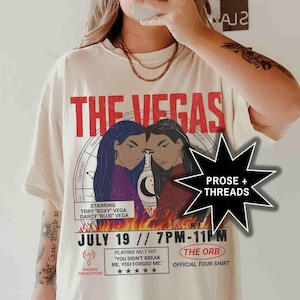 Officially Licensed Zodiac Academy The Vegas Romantasy Book Merch Booktok Merch Bookstagram Shirt Tory Vega Darcy Vega Orion Darius Acrux