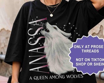 Camiseta Anassa Dire Wolf Camiseta Dire Bound Merchandising Sable Sorensen Merchandising Booktok Merchandising Bookstagram Merchandising Romantasy Regalo para amantes de los libros