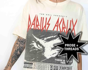 Camiseta con licencia de la Academia del Zodíaco, banda de Darius Acrux, artículos de Booktok, camiseta de Bookstagram, regalos románticos para amantes de los libros, Lance Orion, Tory Vega, Darcy