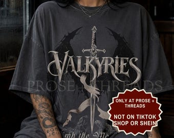 Valkyrie Shirt, Climb The Mountain Shirt, The Valkyries Shirt, Fantasy Book Shirt, Bookish T Shirt, Nesta Archeron