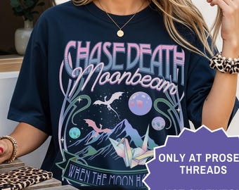 When The Moon Hatched Chase Death Moonbeam Shirt Booktok Merch Bookstagram Booktok Romantasy Moonbeam Kaan Vaegor Raeve Elluin
