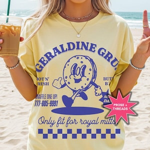 Licensed Zodiac Academy Geraldine Grus Bagel Shirt Booktok Merch Bookstagram Romantasy Gifts For Book Lovers Lance Orion Tory Vega Darcy