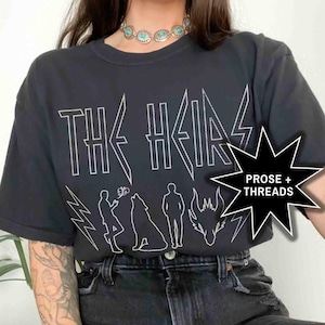 Licensed Zodiac Academy The Heirs Shirt Romantasy Book Merch Booktok Merch Bookstagram Shirt Tory Vegas Darcy Vegas Orion Darius Acrux