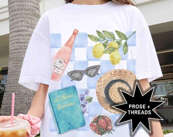 Camiseta de verano para amantes de los libros, camiseta literaria, ligera, academia, romance, Bookstagram, Booktok, merchandising, romance oscuro, lector de romance.