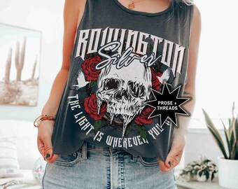Licensed Enchantra Rowington Silver Tank Phantasma Merch Dark Romance Shirt Bookstagram Shirt Booktok Merch For Book Lovers