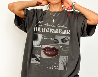 Camiseta de Manon Blackbeak Trono de cristal Camiseta de The Thiteen Mercancía de Sarah J Maas Mercancía de Booktok Mercancía de Trono de cristal Mercancía de SJM Camiseta de ACOTAR