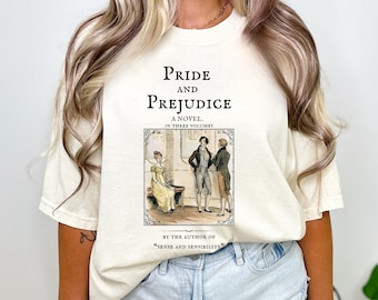 Komfort Farben Stolz und Vorurteil Jane Austen Shirt Jane Austen Bibliothek Shirt Jane Austen Geschenke Pemberley Stolz und Vorurteil