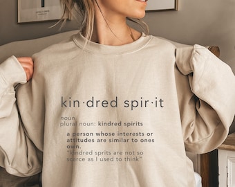 Kindred Spirits Anne Of Green Gables Anne With An E Dark Academia Bookish Crewneck Anne Shirley Gilbert Blythe Bookish Merch Book Shirt