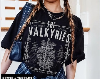 Valkyrie ACOTAR shirt Nesta Sarah J Maas Acotar Merch Velaris Shirt Acotar Gifts SJM merch Bookstagram Sarah J Maas Merch Lady Death ACOSF