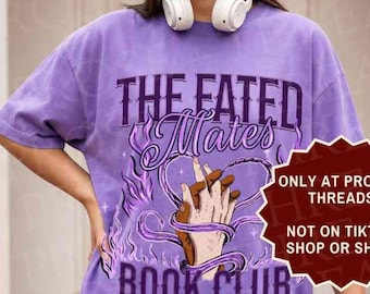 Fated Mates Shirt Book Club Shirt Romantasy Shirt Bookish Trope Shirt Booktok Merch