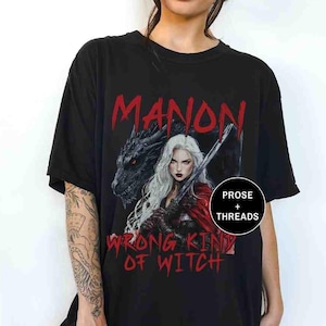 Manon Blackbeak We Are The Thirteen Throne Of Glass Merch Sarah J Maas SJM Merch Sarah J Maas Merch Manon Shirt Bookstagram Booktok Merch