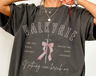 Valkyrie ACOTAR shirt Nesta Sarah J Maas Acotar Merch Velaris Shirt Cassian SJM merch Acotar Gifts Sarah J Maas Merch ACOSF Shirt