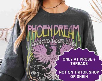 Licensed Zodiac Academy Phoen Dream Long Sleeved Shirt Booktok Merch Bookstagram Shirt Tory Vega Darcy Vega Darius Acrux Romantasy Merch