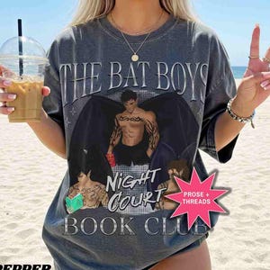 Bat Boys boekenclub The Night Court shirt Rhysand Cassian Azriel ACOTAR shirt Sarah J Maas Merch Velaris shirt Booktok Merch Bookstagram