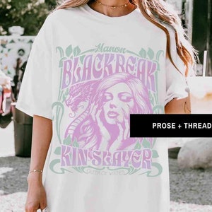 Manon Blackbeak The Thirteen Throne Of Glass Shirt Bookstagram Booktok Merch TOG Merch Sarah J Maas ACOTAR Tshirt Throne of Glass Merch