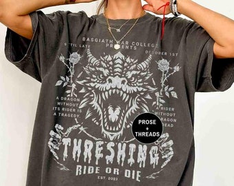 Basgiath Vierde Vleugel Shirt Vierde Vleugel Merch Ijzeren Vlam Basgiath War College Bookstagram Romantasy Booktok Merch Xaden Riorson Vierde Vleugel