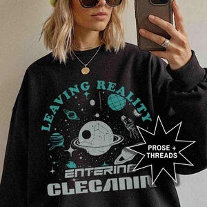 Licensed Clecanian Series Sweatshirt Romantasy Gift For Book Lovers Alien Romance Booktok Merch Bookstagram Shirt Booktok Shirt Book Merch image 1