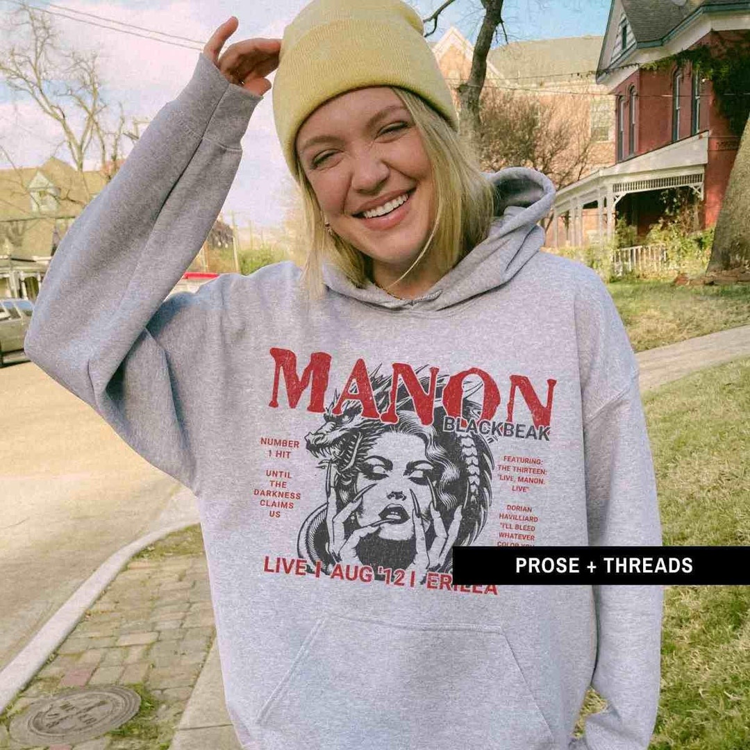 Manon Blackbeak Hoodie We Are the Thirteen Throne of Glass Merch