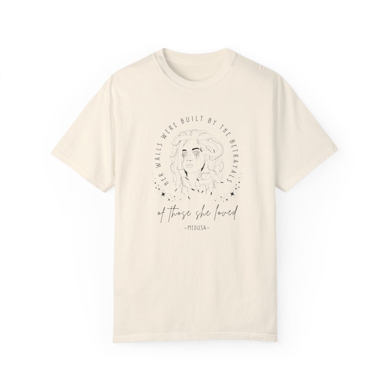 Medusa Shirt Greek Apparel Light Academia Snake Shirt Whimsigoth Shirt Medusa Costume Witchy Clothes Greek Mythology Greek Goddess image 8
