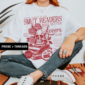 Smut Shirt STFUATTDLAGG Bookstagram Dark Academia Shirt Smut Gifts Dark Romance Smut Stuff Banned Books Shirt Romantasy Id Rather Be Reading image 4