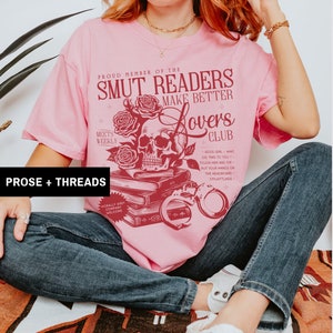 Smut Shirt STFUATTDLAGG Bookstagram Dark Academia Shirt Smut Gifts Dark Romance Smut Stuff Banned Books Shirt Romantasy Id Rather Be Reading image 3