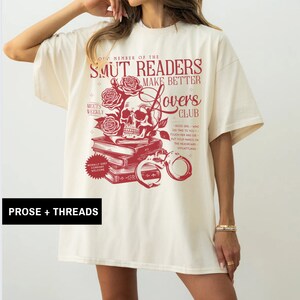 Smut Shirt STFUATTDLAGG Bookstagram Dark Academia Shirt Smut Gifts Dark Romance Smut Stuff Banned Books Shirt Romantasy Id Rather Be Reading image 5