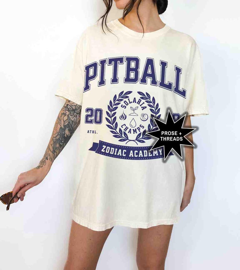 Licensierad Pitball Zodiac Academy-skjorta Booktok Merch Bookstagram-skjorta Romantisk present till bokälskare Orion Darius Acrux bild 7