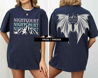 Velaris Night Court Shirt ACOTAR Merch Sarah J Maas ACOTAR Shirt Cassian Sjm Merch Booktok Merch Bookstagram Sarah J Maas Geschenke ACOTAR Geschenke