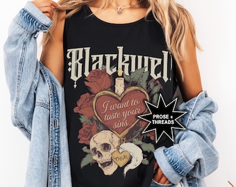Camiseta con licencia de Phantasma Blackwell, mercancía de Phantasma, camiseta Dark Romance, camiseta de Bookstagram, mercancía de Booktok para amantes de los libros, Kaylie Smith