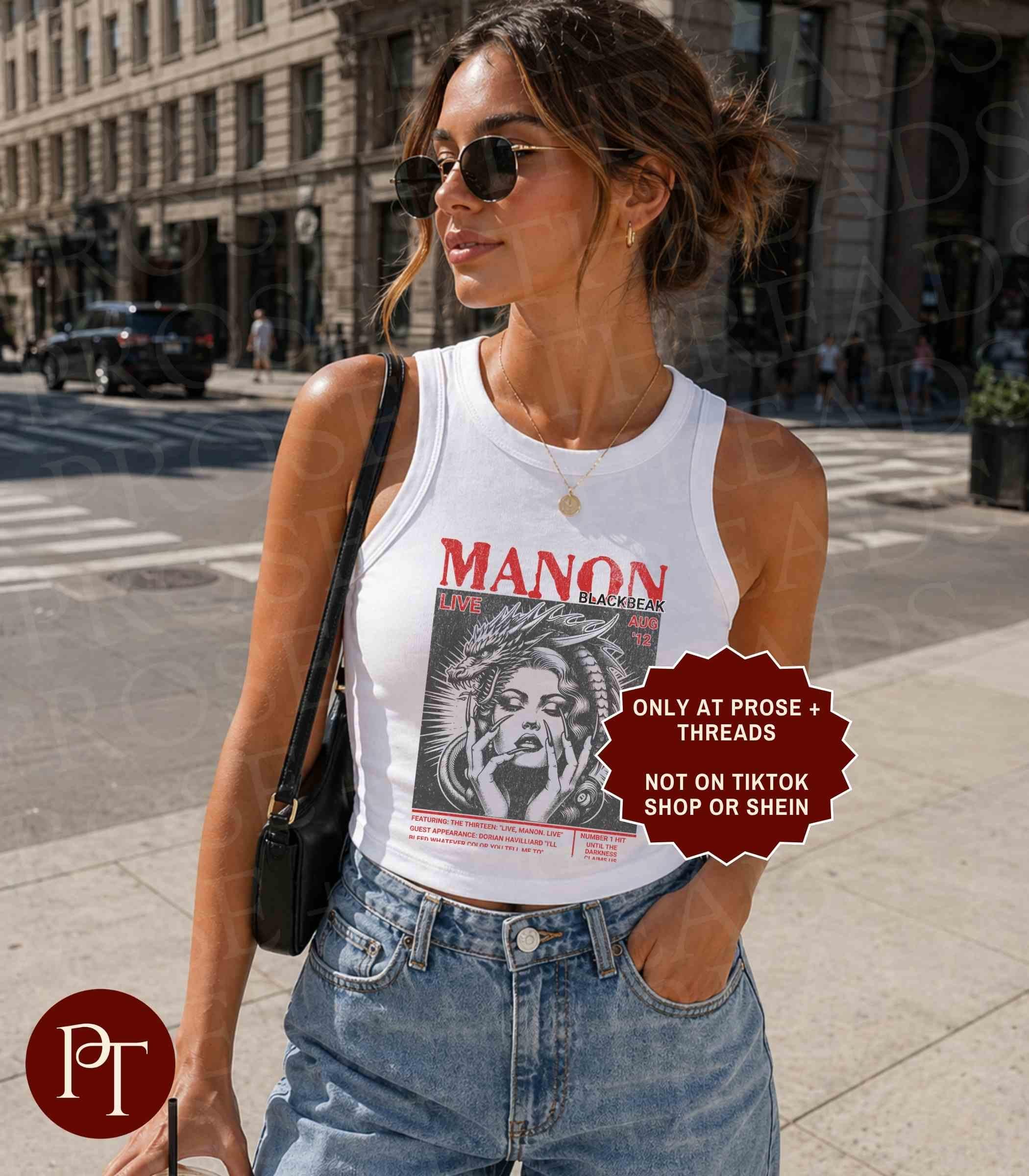 Manon Blackbeak Tank Throne of Glass Shirt Throne of Glass Merch BookTok Merch Romantasy Gift
