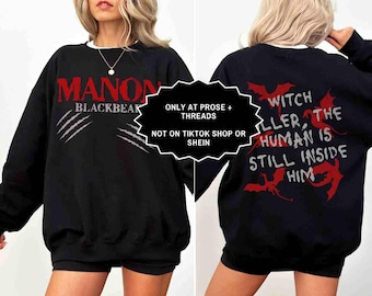 Manon Blackbeak Shirt We Are The Thirteen Throne Of Glass Merch SJM Merch Sarah J Maas Merch Manon Shirt Bookstagram Booktok Merch