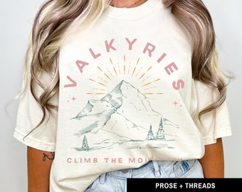 Valkyrie ACOTAR shirt Nesta Sarah J Maas Acotar Merch Velaris Shirt Cassian SJM merch Booktok Merch Sarah J Maas Merch Lady Death ACOSF