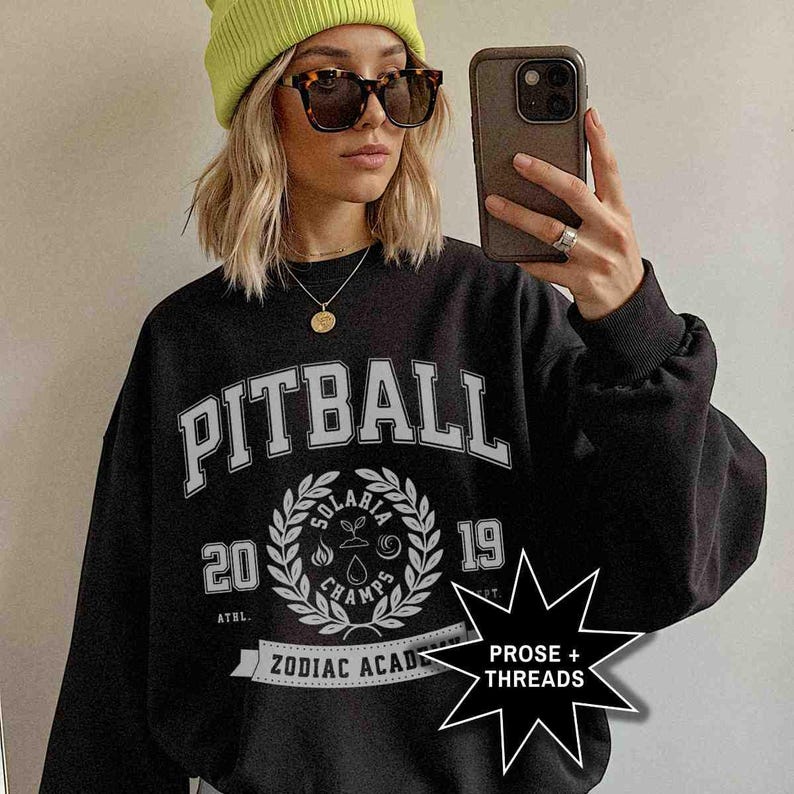 Licensed Pitball Zodiac Academy Sweatshirt Booktok Merch Bookstagram Shirt Romantasy Gift For Book Lovers Orion Darius Acrux image 5