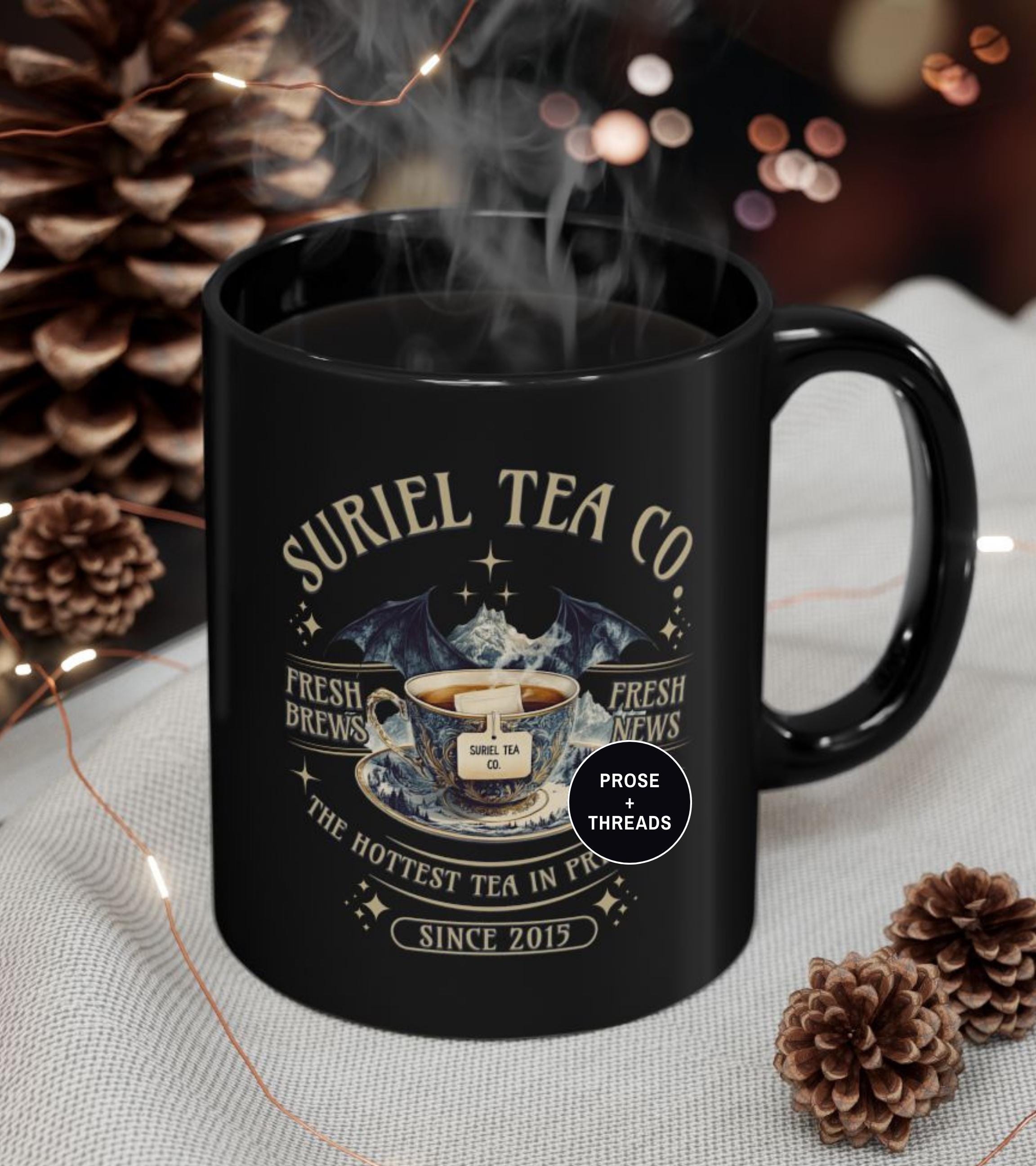 Suriel Tea ACOAR Mug Suriel Tea mug SJM Merch Sarah J Maas Booktok Merch Bookstagram ACOTAR Merch Acotar Gifts Sarah J Maas Merch