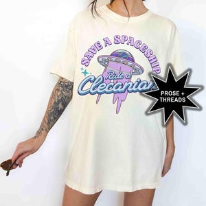 Licensed Clecanian Series Romantasy Gift For Book Lovers Alien Romance Booktok Merch Bookstagram Shirt Booktok Shirt Bookish Clothing image 5
