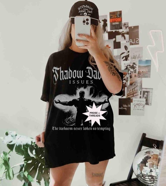 Shadow Daddy Romantasy Shirt Bookstagram Booktok Merch ACOTAR Merch Fourth Wing Shirt Iron Flame Smut Shirt Dark Romance