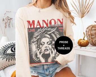 Manon Blackbeak We Are Thirteen Throne Of Glass Merch Sarah J Maas SJM Merch Sarah J Maas Merch Manon Shirt Bookstagram Booktok Merch
