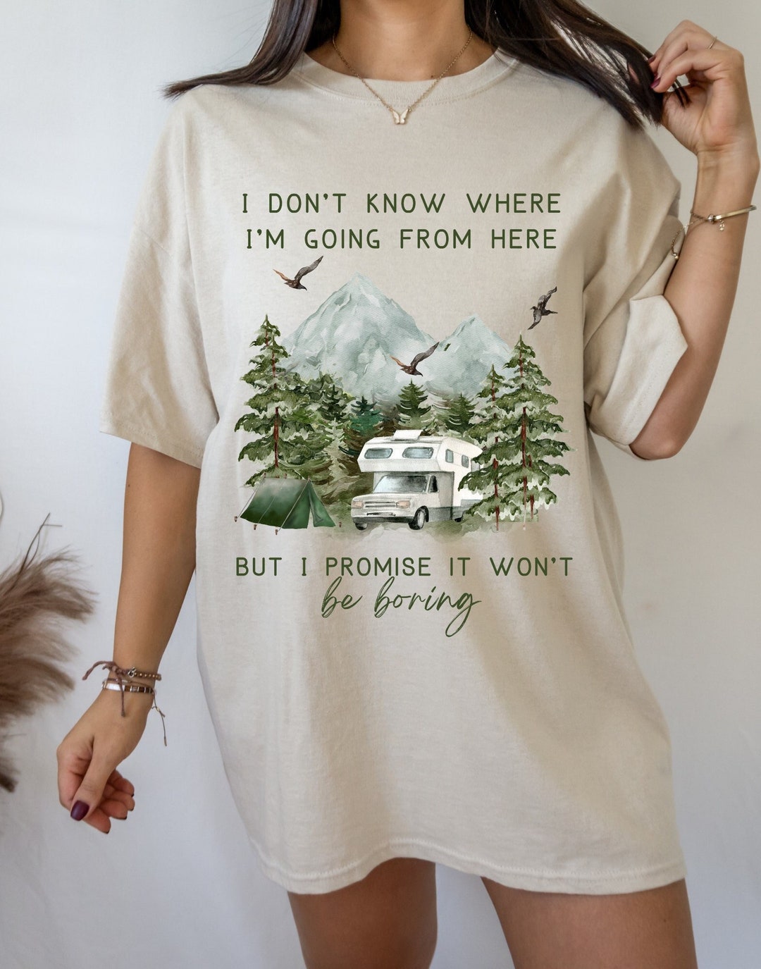 Granola Girl Shirt Camper Van Road Trip Shirt Granola Girl Aesthetic