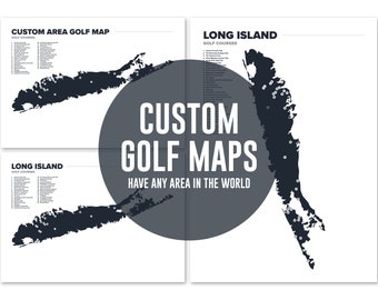 Custom Golf Course Map Digital - Il 340x270.4888219678 37il