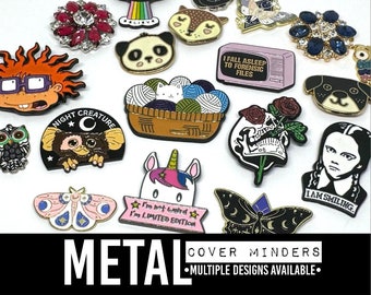 Metal Cover/Needle Minder-Diamond Painting-Cross Stitch-Magnet-Multiple Styles/Characters Available