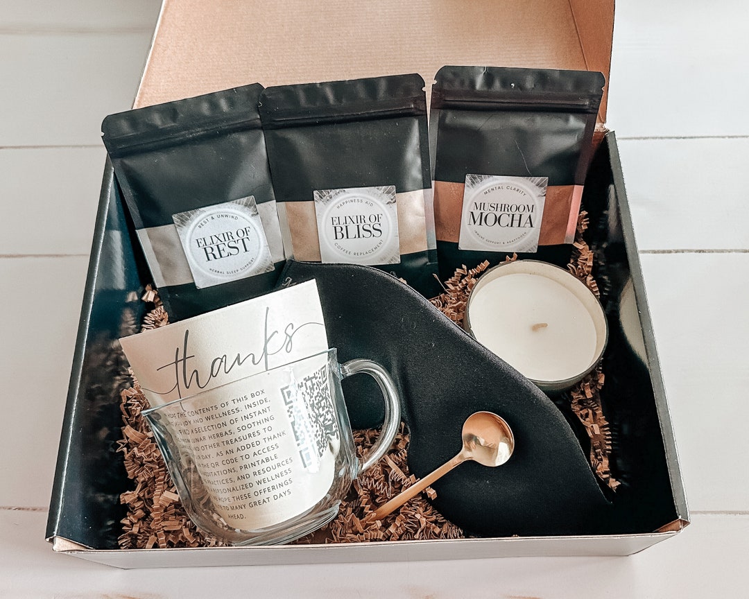 Mega Tea Christmas Gift Self Care Set Herbal Tea Gift Set Tea Gift Box