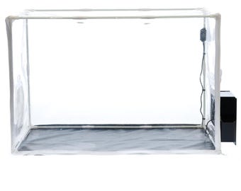 Auto Monotub - 50x50x80cm with automated temp and humidity control