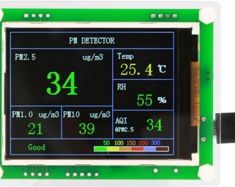 Laminar flow hood particle tester