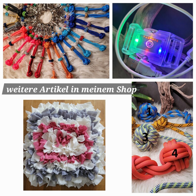 Puede incluir: Una colecci&oacute;n de juguetes para perros que incluye un juguete de cuerda anudada de colores, una cama para perros de vell&oacute;n gris y rosa, un juguete de cuerda anudada multicolor y un juguete de cuerda anudada azul y amarillo.
